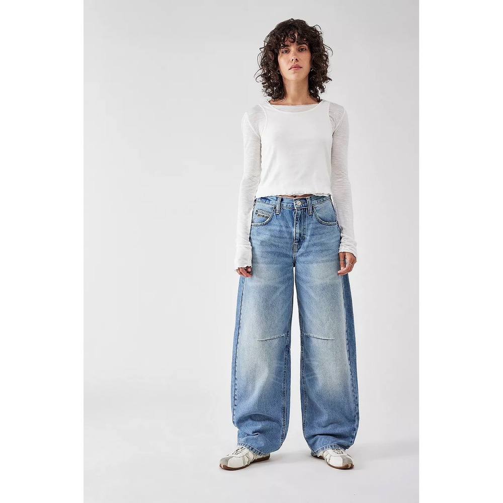 Urband Outfitters x‎ BDG | Logan Boyfriend Jeans 27/4 Blue Straight Barrel Leg